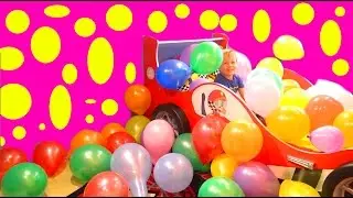 Balloons for kids with Surprise colorful balloons for children