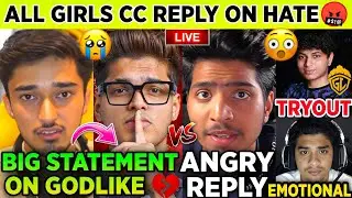 CRYING on LIVE🥺 Jonathan BiG MoVE🚀 GODL Vs TX Pan🍳 REPLY🥵 DOBBY Reply ON HATE😢 All REACTIONS😳 Mortal