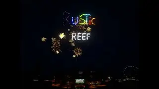 Rustic Reef opening night firework show.