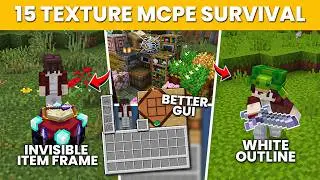 15 BEST MCPE TEXTURE PACKS FOR SURVIVAL IN 2026 | 1.21