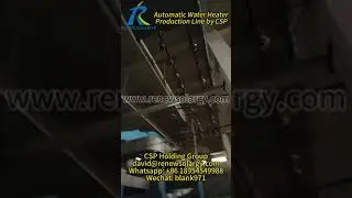 Línea de producción automática de calentadores de agua de CSP