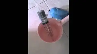Timer delay syringe pump