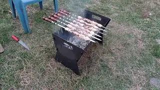 Мой новый мангал для дачи. Распаковка и первый пуск