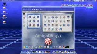 Commodore OS Demonstration HD (German users: look at my channel)