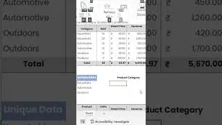 Unique Formula and DROP DOWN List 2