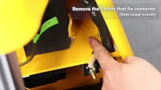 Troubleshooting - Replace lifting contactor - Model EPT20PPD
