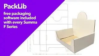 PackLib: Included with every Summa F Series | Complete Packaging Template Library