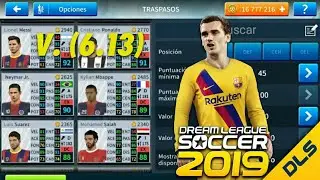 TODOS LOS JUGADORES DESBLOQUEADOS DREAM LEAGUE SOCCER 2019 VERSIÓN (6.13)