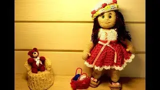 1 Вязание крючком вязаная кукла игрушки амигуруми