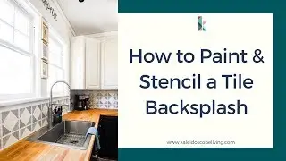 Painting a Tile Backsplash in 5 Simple Steps