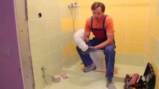 Самостоятельный монтаж унитаза  Часть 1. Основные принципы монтажа