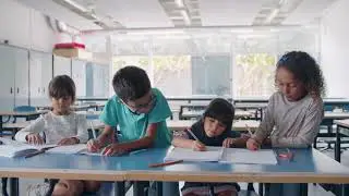 Ученики в американской школе