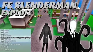 HAUNTING PEOPLE AS SLENDERMAN TROLLING! | Roblox FE Scripts