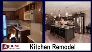 Kitchen Design Remodel Before & After | Remodeled by KLM Kitchens Baths Floors
