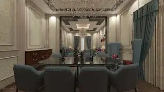 Animation Drawing And Dining In 3d Max with vray  #3dmax #rendering #animation