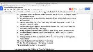 Verbling English Class: Word Scramble