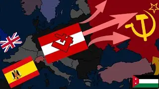 Alternate WW2: What if Poland and Spain were main Axis Powers? (Every day with Army sizes)