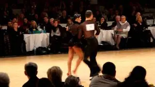 2012 WDSF Grand Slam Latin Antwerpen - Final - Gusev, Andrey Cherevichnaya, Elizaveta - Cha-Cha