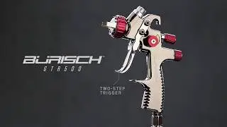 Burisch GTR500 LVLP Gravity Feed Spray Gun Overview