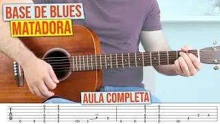 Play BLUES on the guitar with this simple and KILLER base! (learn today!)