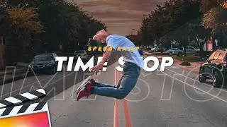 TIME STOP / FREEZE Speed Ramp Tutorial (Final Cut Pro X)