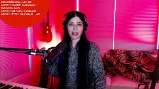 TWITCH REPLAY: 1st stream of 2022! It's very red! Singing your requests (1/8/22 stream)