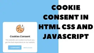 Creating a Cookie Consent Box in HTML, CSS, and JavaScript with Source Code