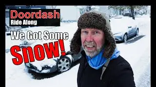 Deliverying Doordash in the Ice and Snow