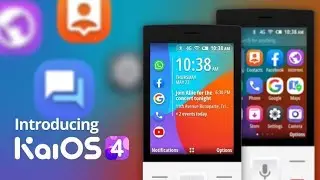New kaios phone 4.0/coming soon..