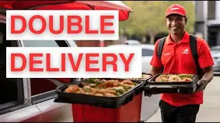 Delivering 2 CATERING ORDERS at Once