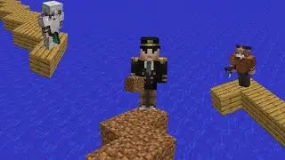 200 Kişiyle Minecraft Ama Her Saniye Su Yükseliyor (Aksiyon Dolu Challenge)