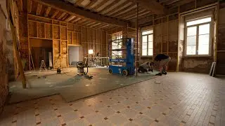 Finishing The Dining Room Floor