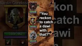 Dwarf gets hooked #shorts