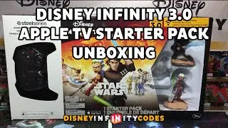 Apple TV Starter Pack Unboxing with Nimbus Controller - Disney Infinity 3.0