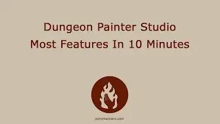 Dungeon Painter Studio features in 10 minutes.