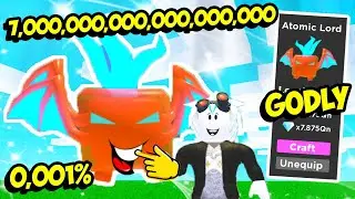 0,001% САМЫЙ СИЛЬНЫЙ ПИТОМЕЦ В TAPPING LEGENDS! ROBLOX