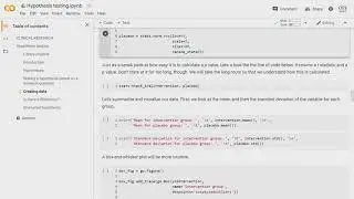 Hypothesis testing tutorial using Python in Google Colab
