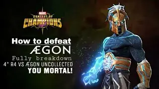 How to defeat ÆGON (Uncollected) Fully breakdown - Marvel Contest of Champions
