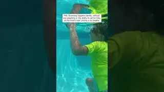 MUST KNOW! Drowning is silent!! #survivalswimming #learntoswim #swimming #pool #swim #babyswimming
