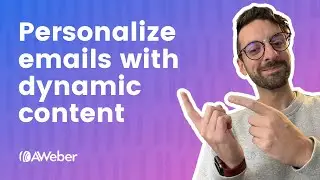 Send people ultra-personalized email with dynamic content