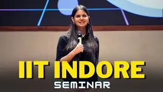 Open Seminar at IIT Indore by Shradha Khapra | Apna College