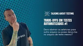 Devo abstrair os seletores para outro arquivo ou posso deixá-los no arquivo de teste mesmo?