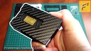 Unofficial AVIATOR Wallet hacks to Personalize with Gold bar, gloss Carbon Fiber, Kevlar, Titanium