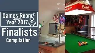 Games Room of the Year 2017 Finalists Compilation