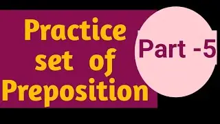 Preposition #Part of speech #English grammar #