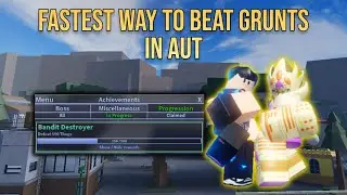 [AUT] The FASTEST way to beat thugs in A Universal Time