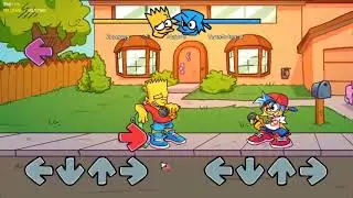 The Simpsons FNF mod Gameplay teaser