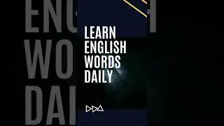 LEARN FIVE ENGLISH WORDS A DAY. 