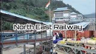 New haflong railway station North east Assam have a look