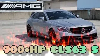 900+HP CLS63 S AMG BIRD'S EYE POV